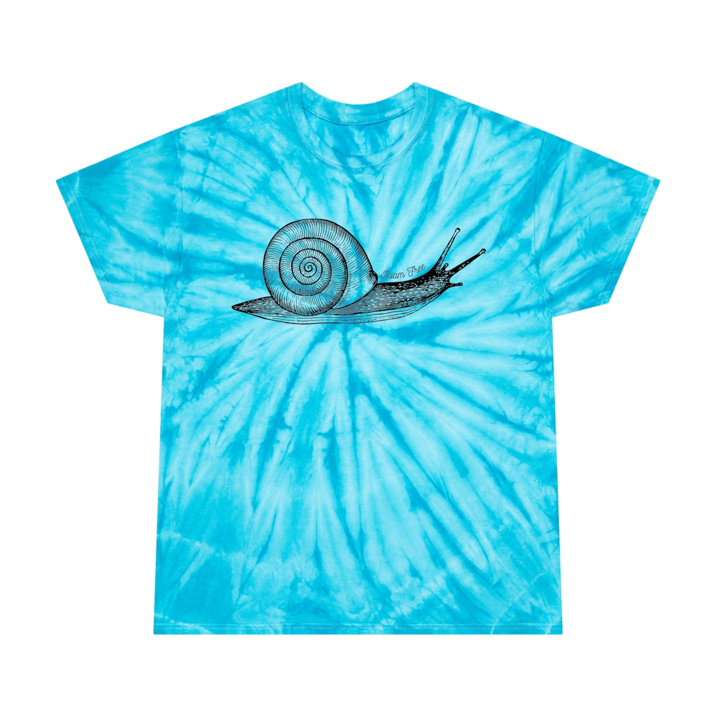 Snail Roam Free - Unisex Tie Dye Tee - ROAMfree Outdoor Apparel