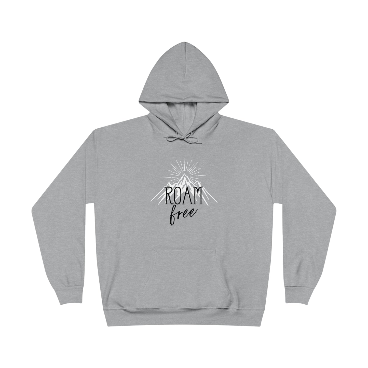 R.O.A.M. free Branded Merch - Unisex Pullover Hoodie Sweatshirt - ROAMfree Outdoor Apparel & Merch