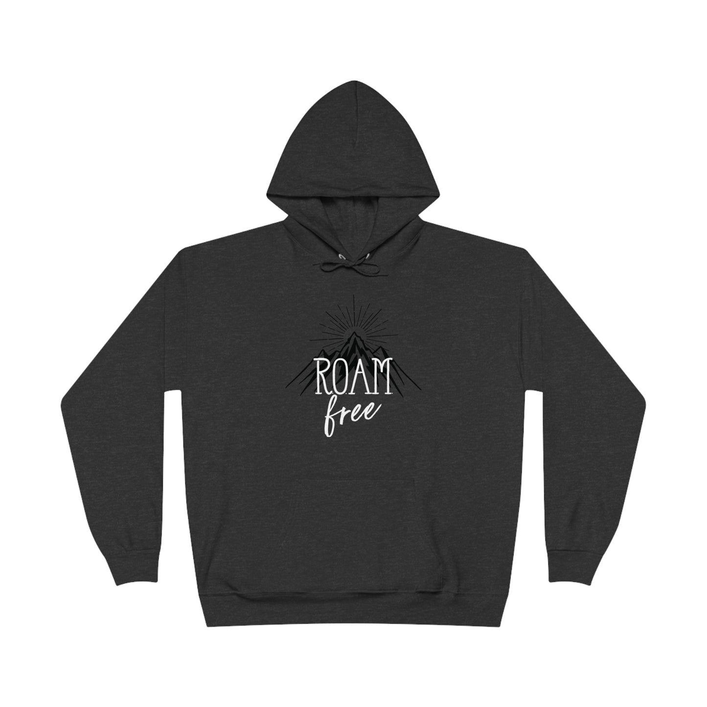 R.O.A.M. free Branded Merch - Unisex Pullover Hoodie Sweatshirt - ROAMfree Outdoor Apparel & Merch