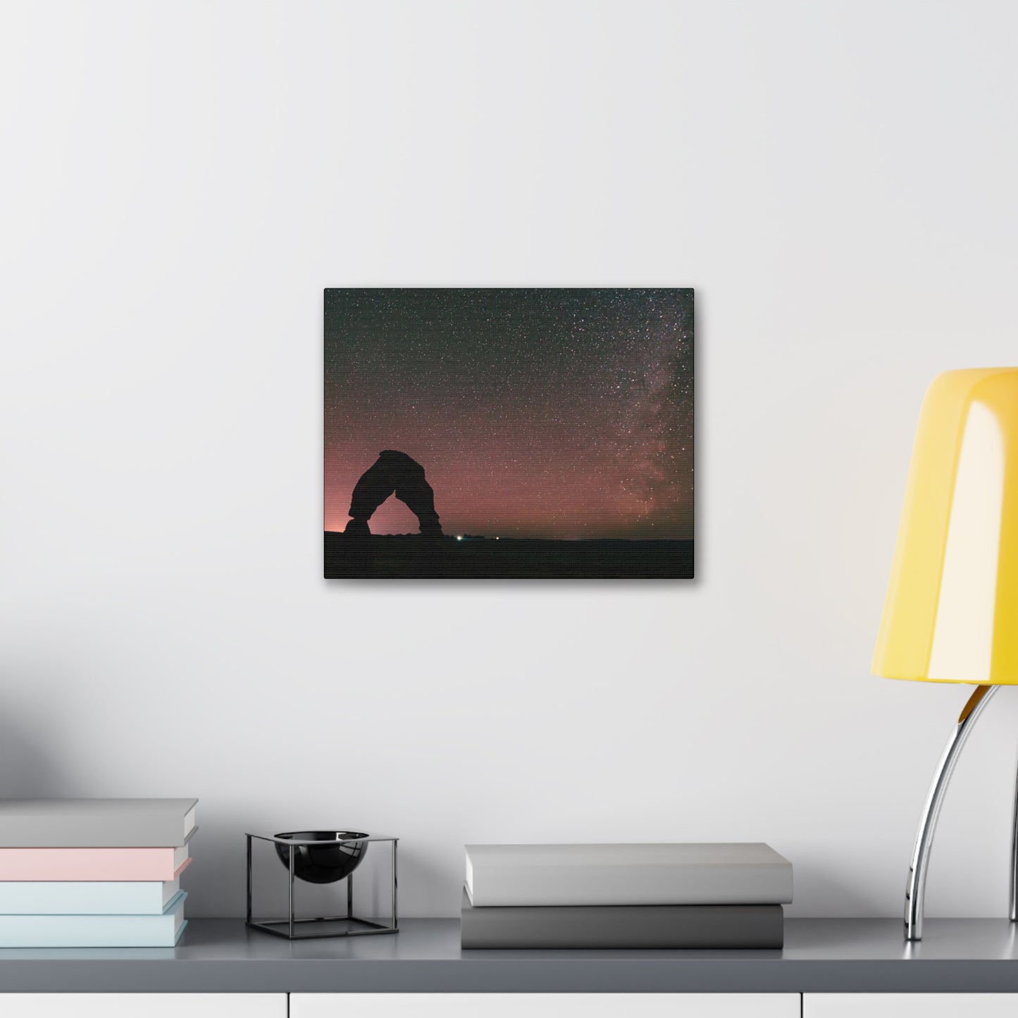 Delicate Arch Night Sky Canvas