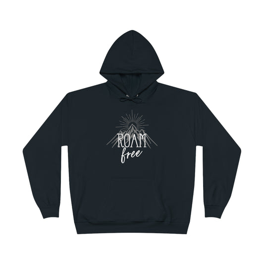 R.O.A.M. free Branded Merch - Unisex Pullover Hoodie Sweatshirt - ROAMfree Outdoor Apparel & Merch
