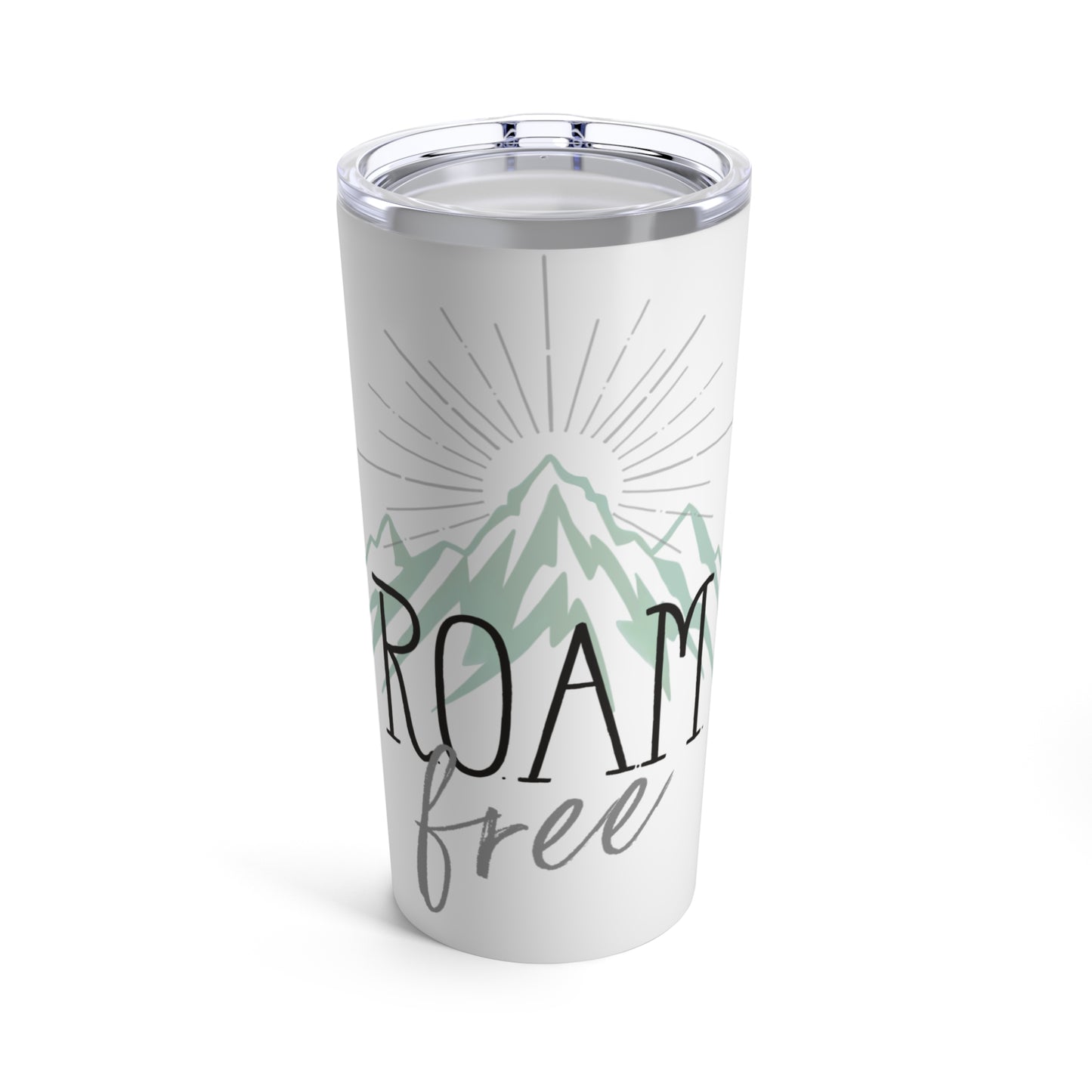 R.O.A.M free - Branded Tumbler 20oz - ROAMfree Outdoor Apparel & Supply Co.