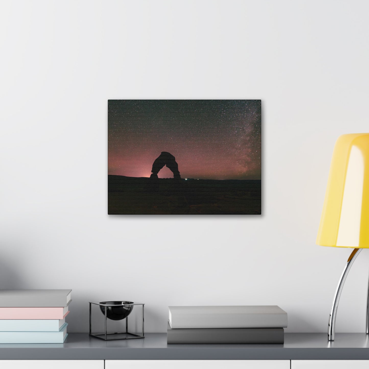 Delicate Arch Night Sky Canvas