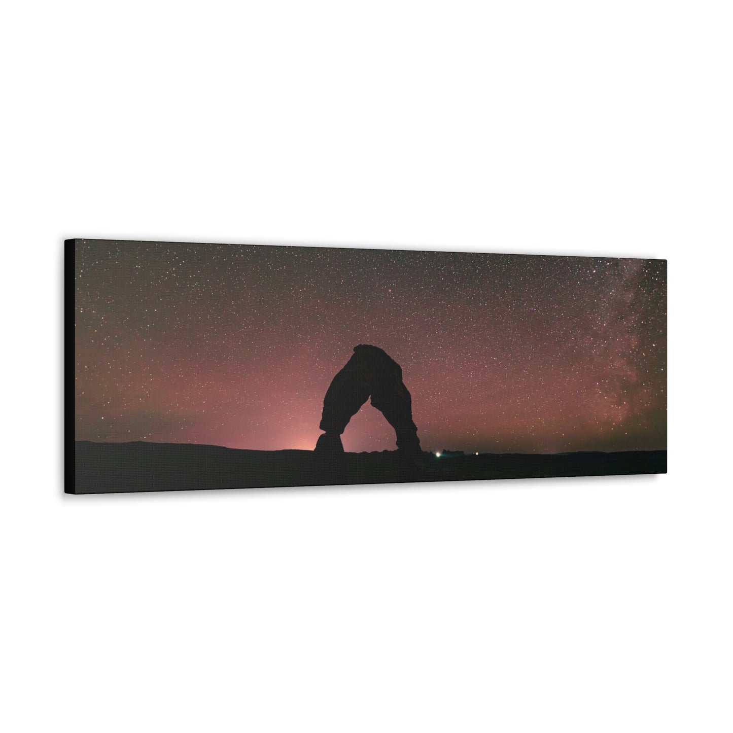 Delicate Arch Night Sky Canvas