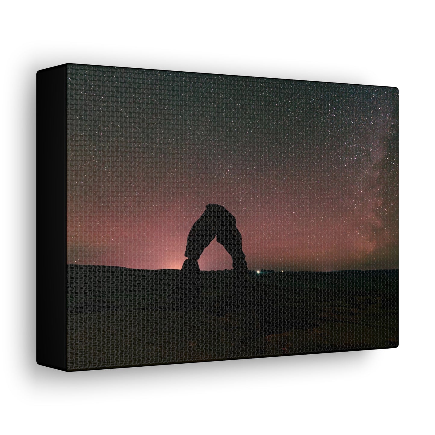 Delicate Arch Night Sky Canvas