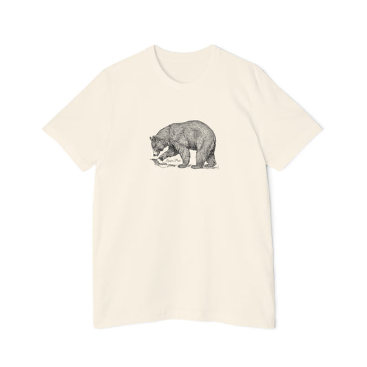 Black Bear Vintage Tee - USA-Made Unisex Graphic Tee - ROAMfree Outdoor Apparel & Merch