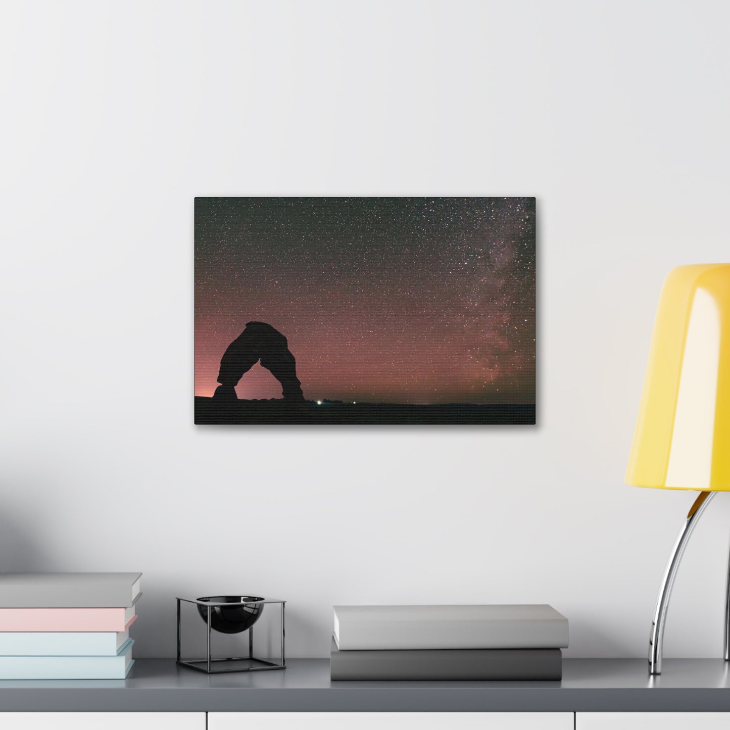 Delicate Arch Night Sky Canvas