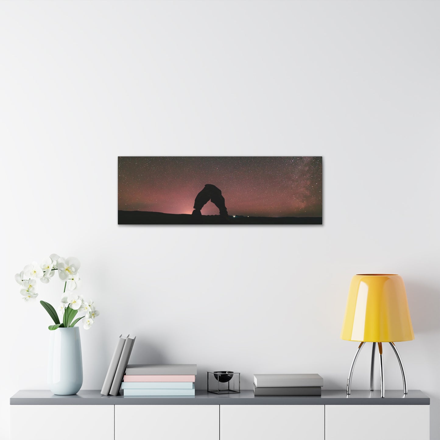 Delicate Arch Night Sky Canvas
