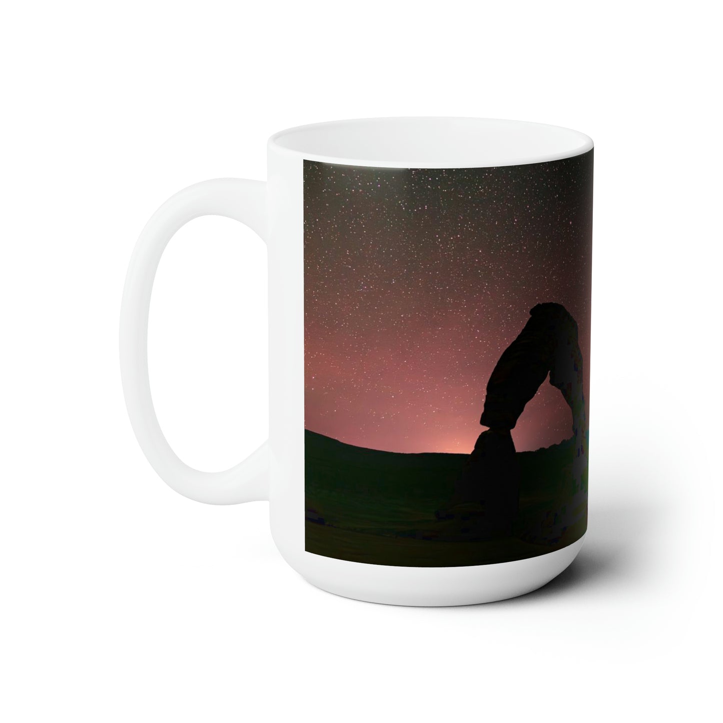 Delicate Arch Night Sky Coffee Mug