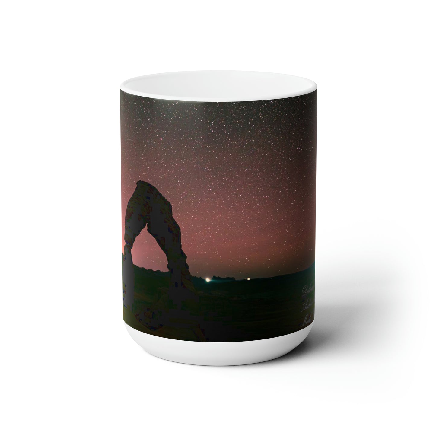 Delicate Arch Night Sky Coffee Mug